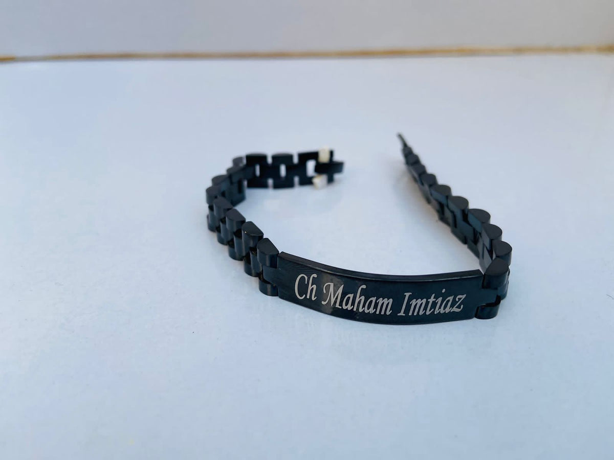Engraved Name  Bracelet