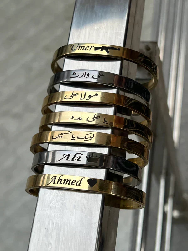 Customize Karha ,Bracelets , Bangle for Men & Women